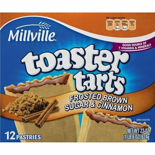 Toaster Pastries 12ct Frosted Brown Sugar & Cinnamon