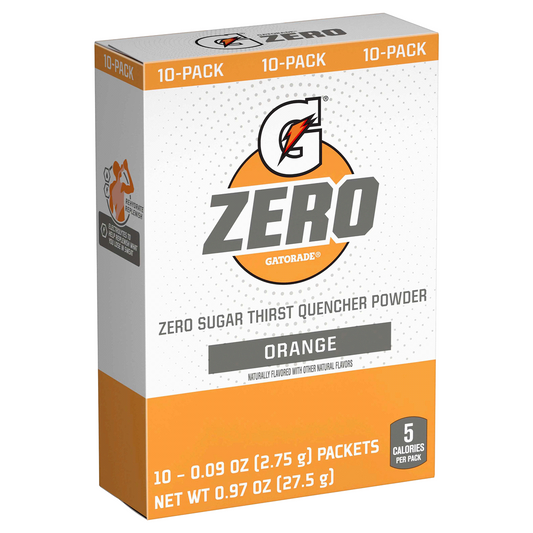 Gatorade G Zero 10ct Orange