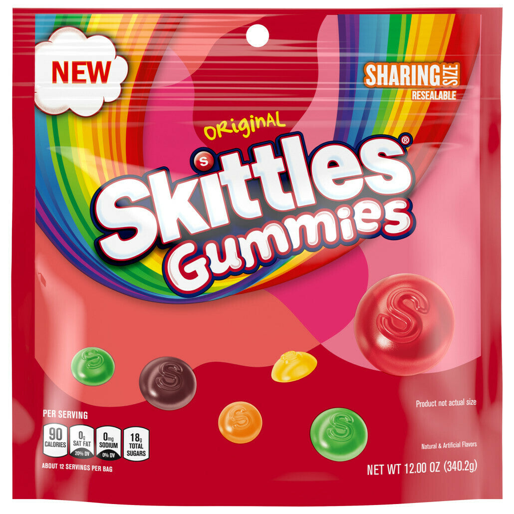 Share Pack Skittles Gummies