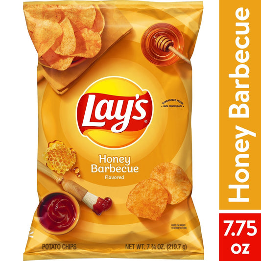 Lays Potato Chips Honey BBQ