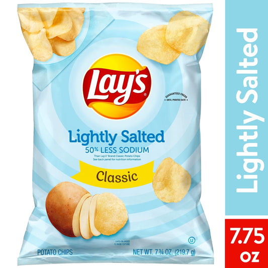 Lays Potato Chips Lightly Salted