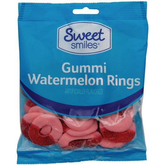 Sweet Smiles Gummi Watermelon Rings