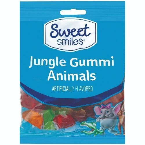 Sweet Smiles Jungle Gummi Animals