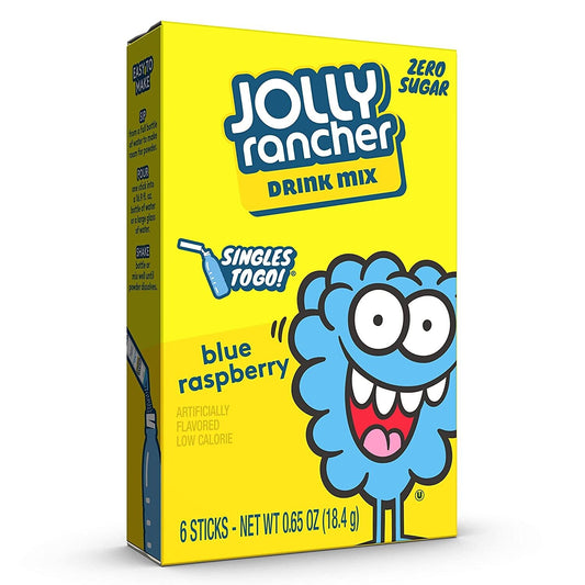 Jolly Rancher 6ct - (add to 16.9oz water) Blue Raspberry