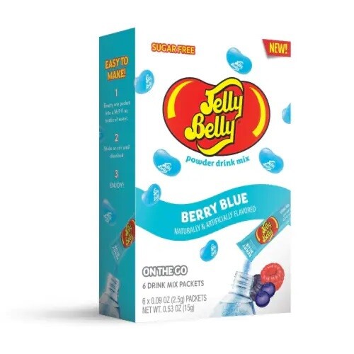 Jelly Belly - Berry Blue 6ct (add to 16.9oz water)