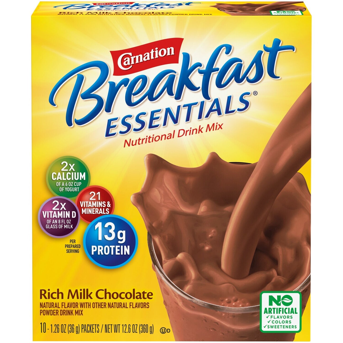 Carnation Breakfast Essentials 10ct