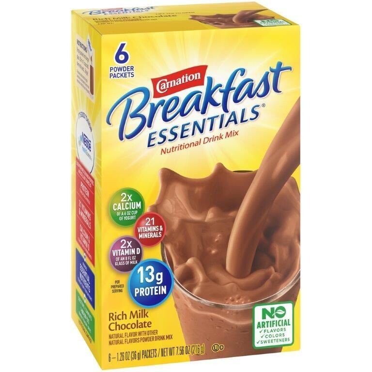 Carnation Breakfast Essentials 6ct