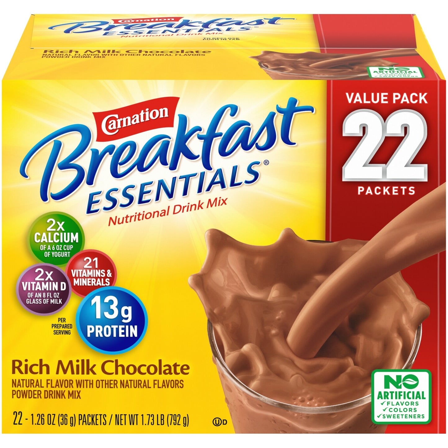 Carnation Breakfast Essentials 22ct