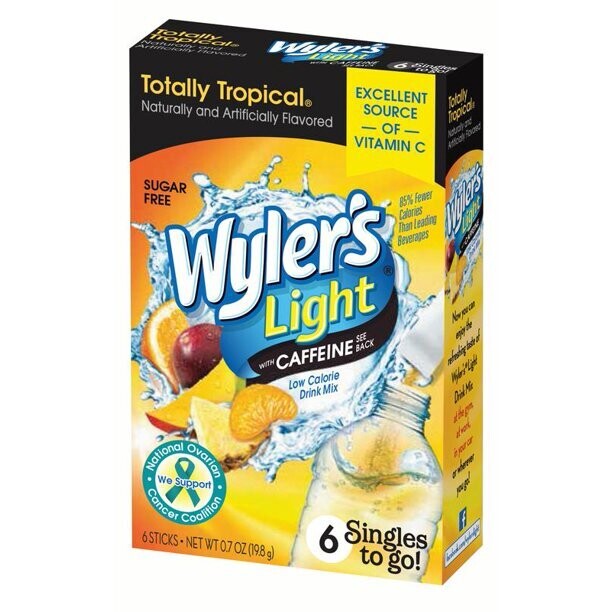 Wyler's Light 8ct - (add to 16.9oz water) Totally Tropical