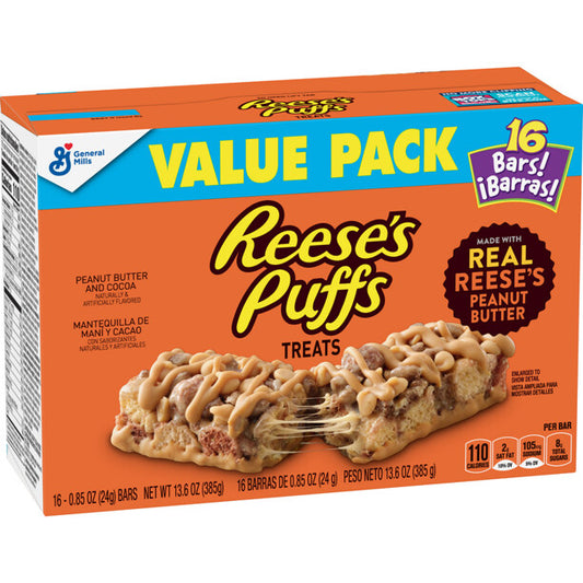 Soft Baked Bars - Reese's Puffs 16ct