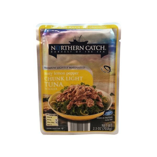 Northern Catch Pouch Tuna Zesty Lemon Pepper