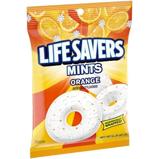 Peg Bags Lifesavers Orange Mints Big Bag