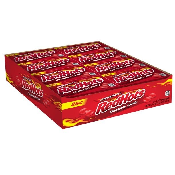 Lemonheads 24ct boxes Cinnamon Red Hots