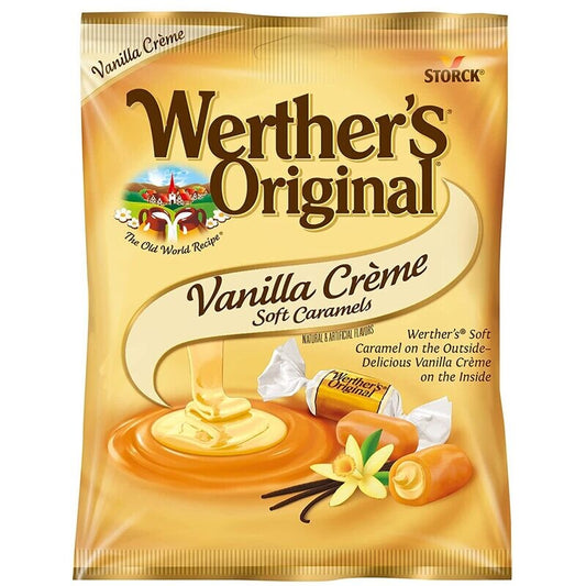 Werther's Original Peg Bags - Vanilla Creme Soft Caramels