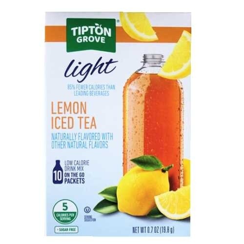 Tipton Grove 10ct - (add to 16.9oz water) Lemon Iced Tea