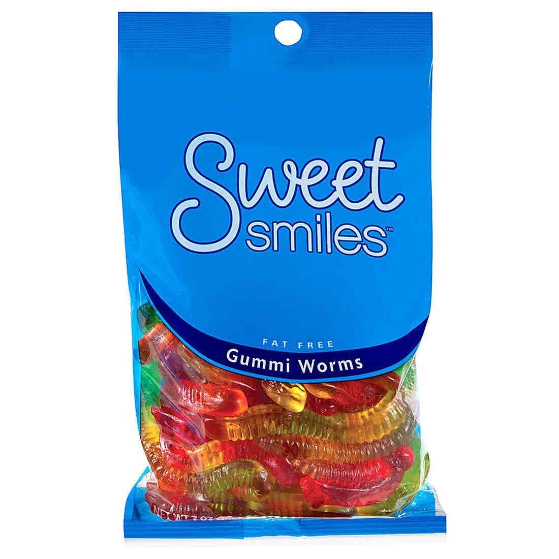 Sweet Smiles Gummi Worms