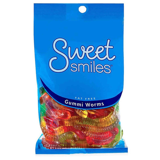 Sweet Smiles Gummi Worms