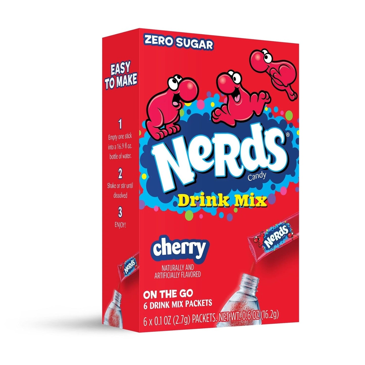 Nerds Drink Mix - (add to 16.9oz water) Cherry