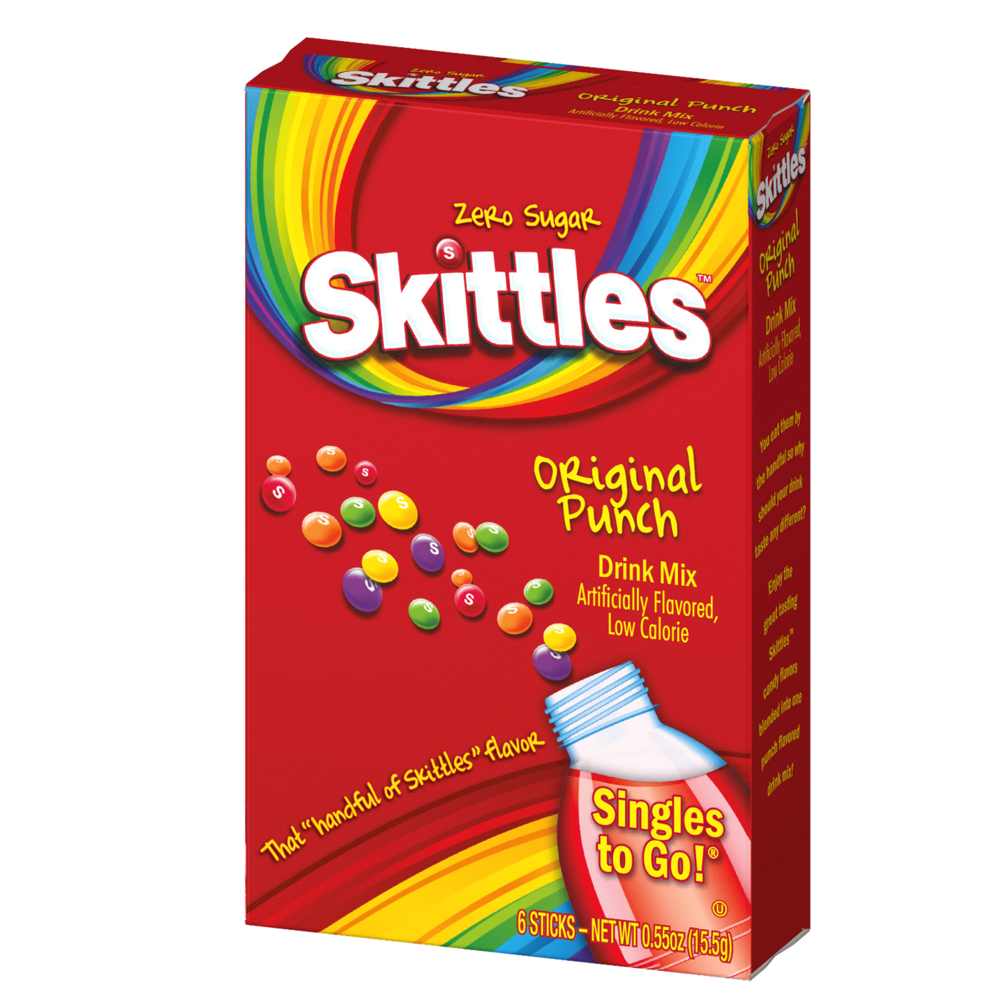 Skittles Singles to Go 6ct - (add to 16.9oz water)