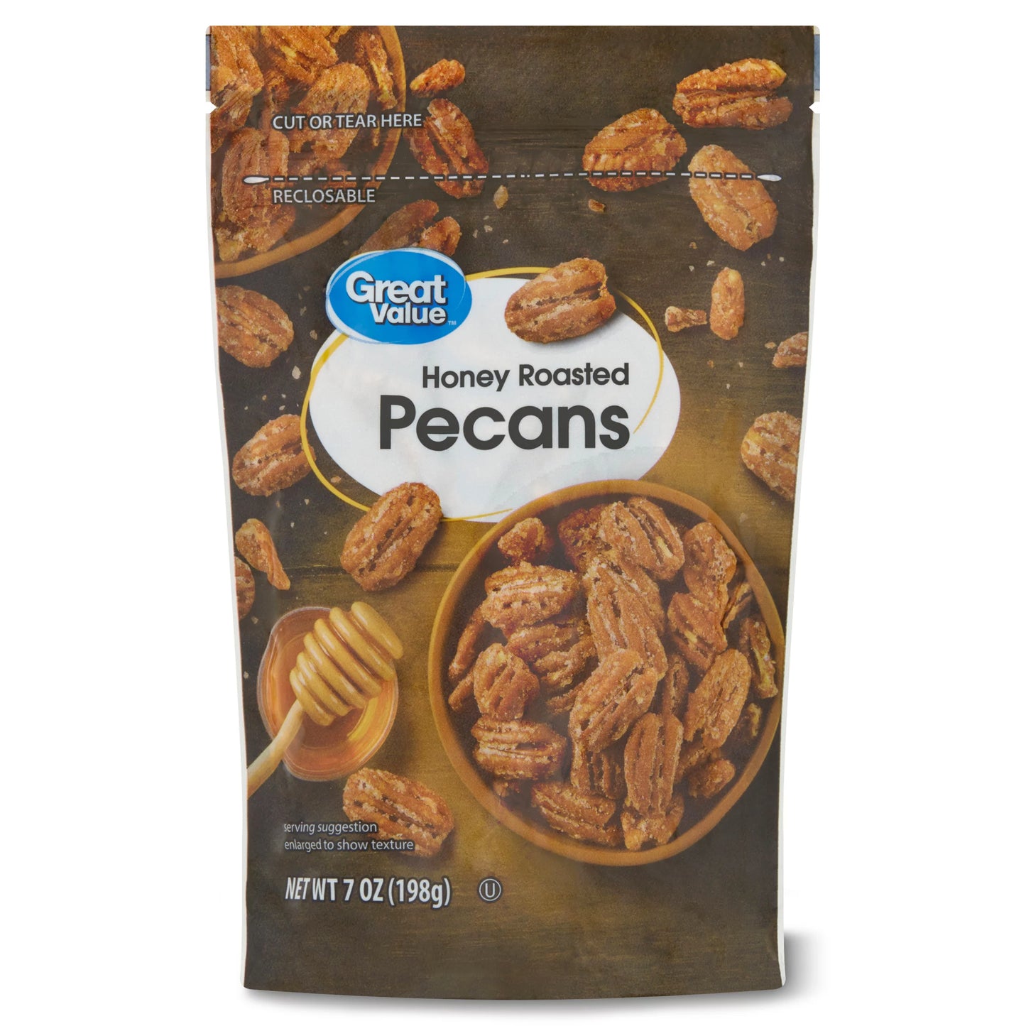 Honey Roasted Pecans, 7 oz