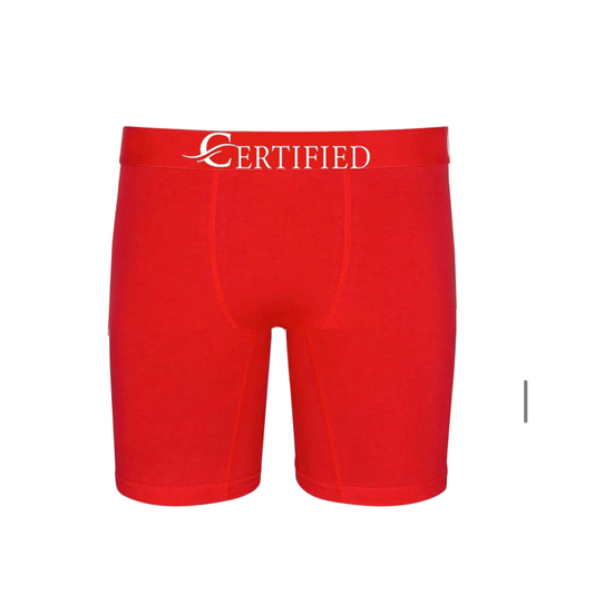 Men's boxer briefs red