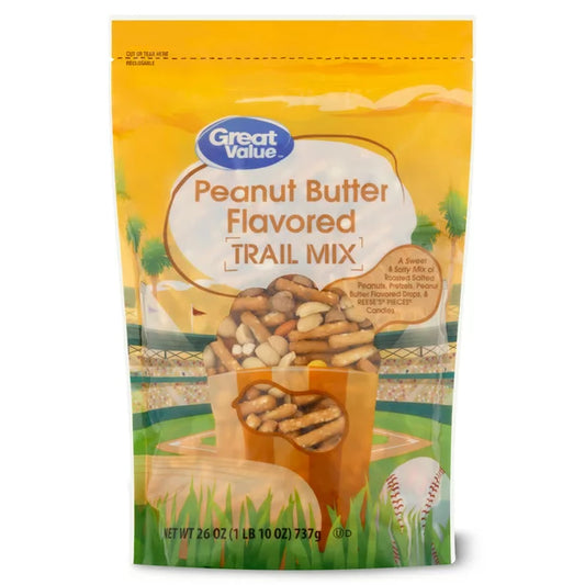 Peanut Butter Flavored Trail Mix Made with Reese's Pieces, 26 oz