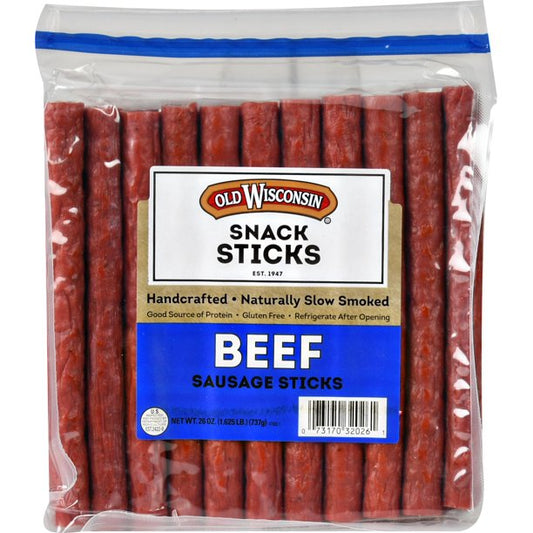 Beef sticks sausage snacks