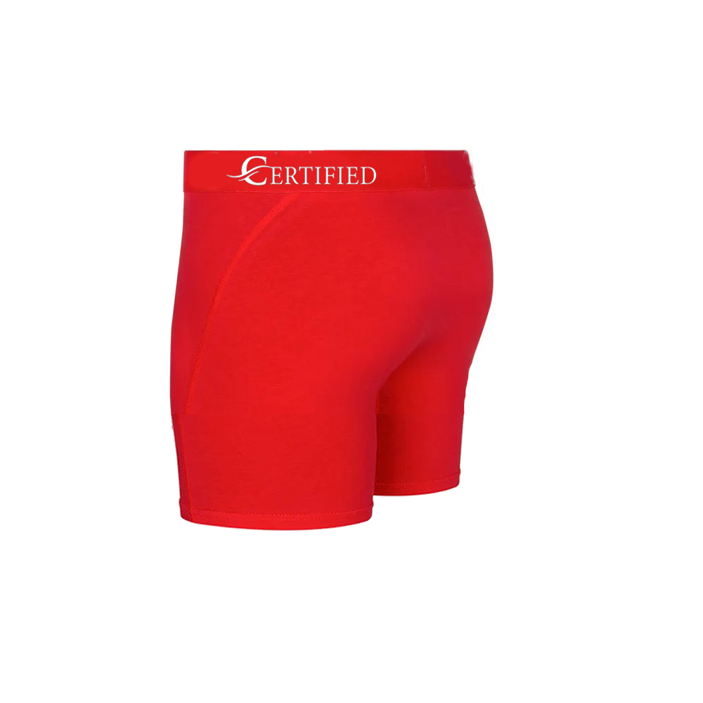 Men's boxer briefs red