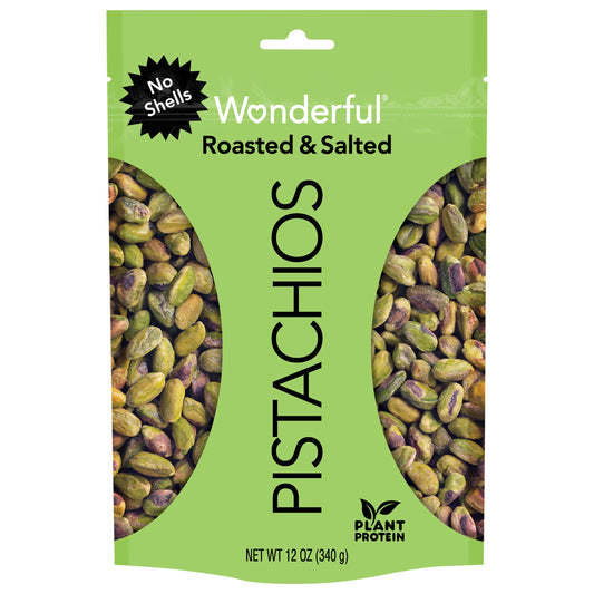 Pistachios No Shell Roasted & Salted, 12 Oz