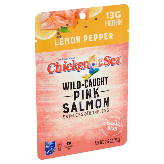 Chicken of the Sea Pink Salmon Lemon Pepper