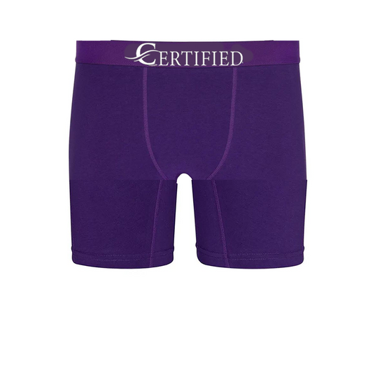 Men's boxer briefs purple