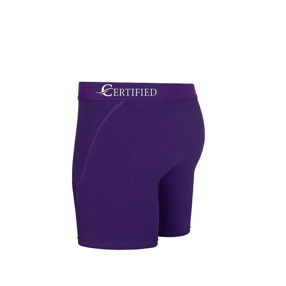 Men's boxer briefs purple