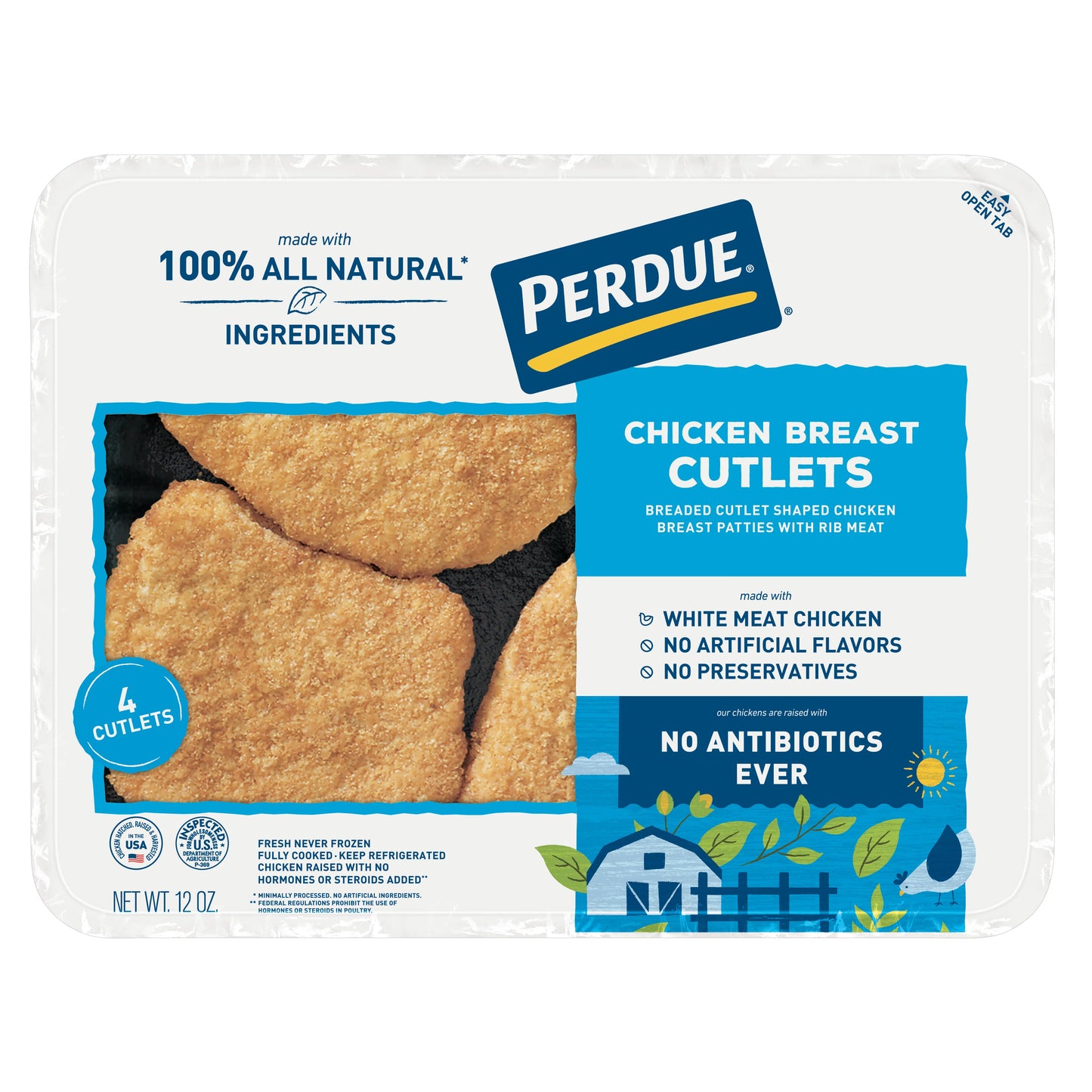 Perdue Breaded Chicken Cutlets