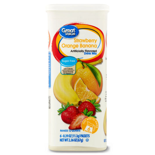 Strawberry Orange Banana Drink Mix