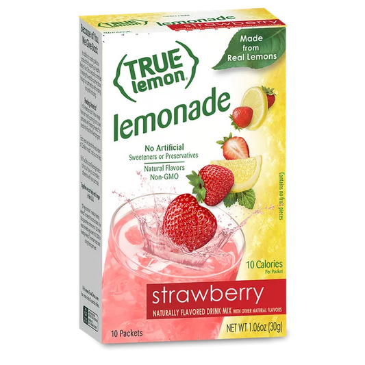 (10 Packets) True Lemon Strawberry Lemonade