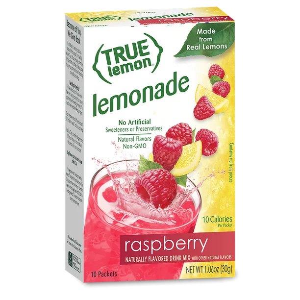 (10 Packets) True Lemon Raspberry Lemonade