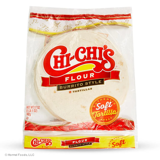 CHI-CHI'S Burrito Style Flour Tortillas, 17 oz