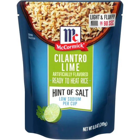 McCormick Ready to Heat Rice Cilantro Lime