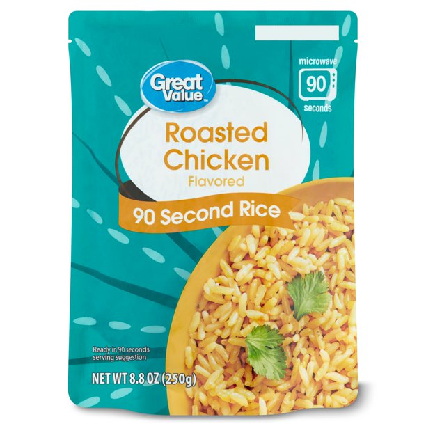 Great Value Chicken Flavored Rice