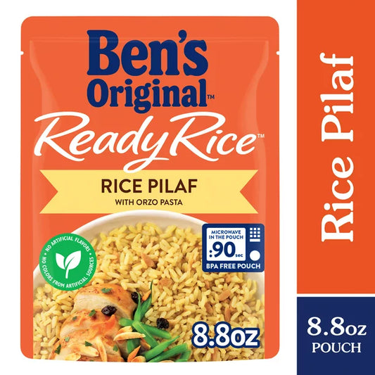 BEN'S ORIGINAL Ready Rice Rice Pilaf Flavored Rice