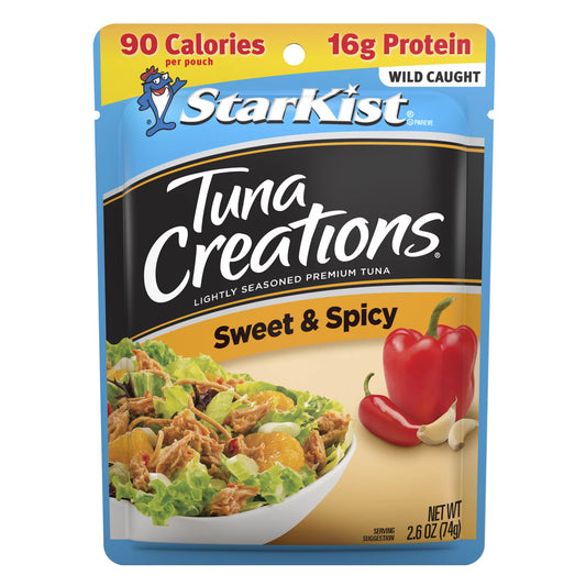 STARKIST TUNA CREATIONS SWEET AND SPICY