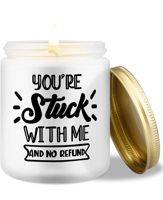 Candle vanilla scented (8121)