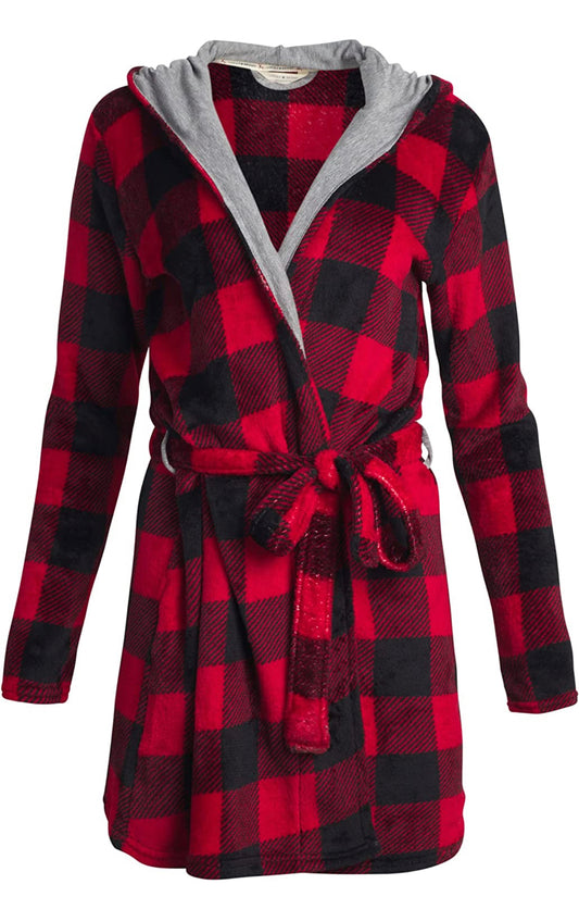 Lumber jack red robe ( one size )