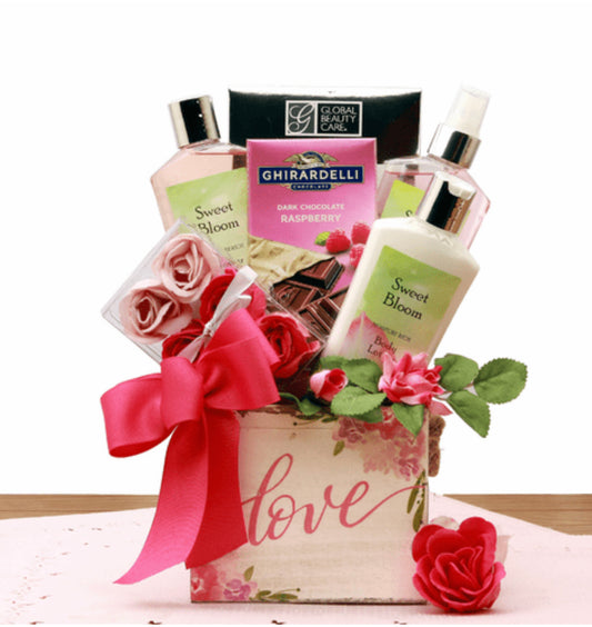 Smell good love gift basket