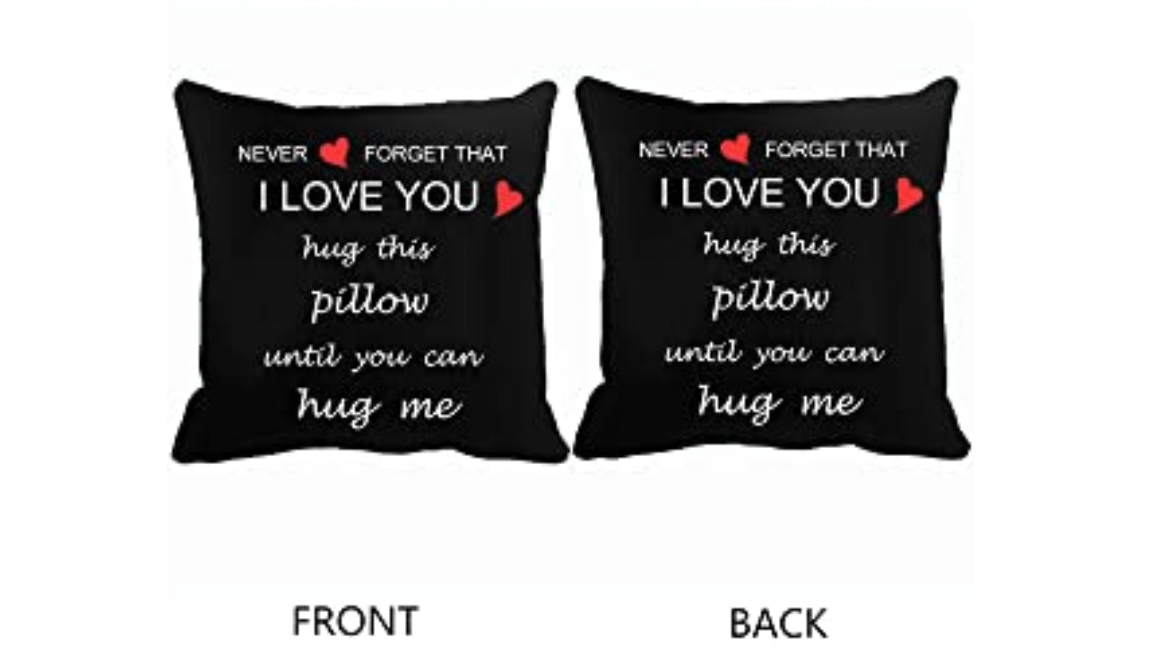 I love you throw pillow