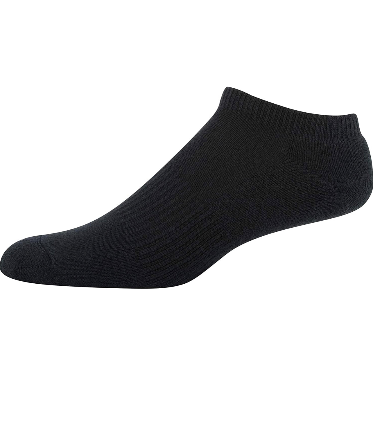 Men's Cotton No Show Socks, 10-Pairs