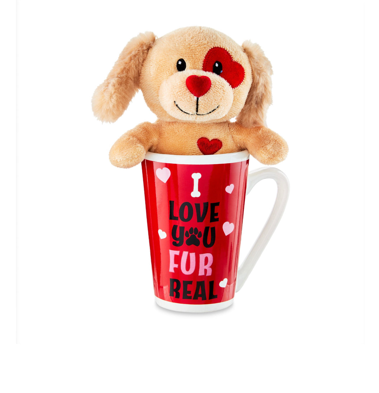 Teddy bear & cup Valentine’s Day gift