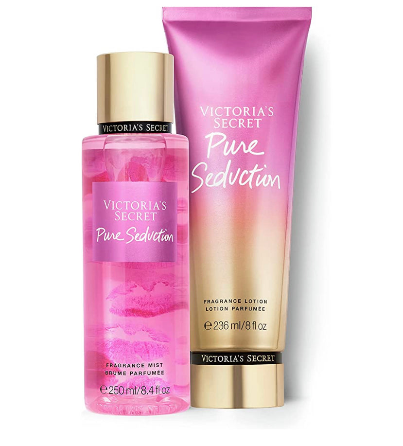 Victoria secret lotion and perfume pure seduction