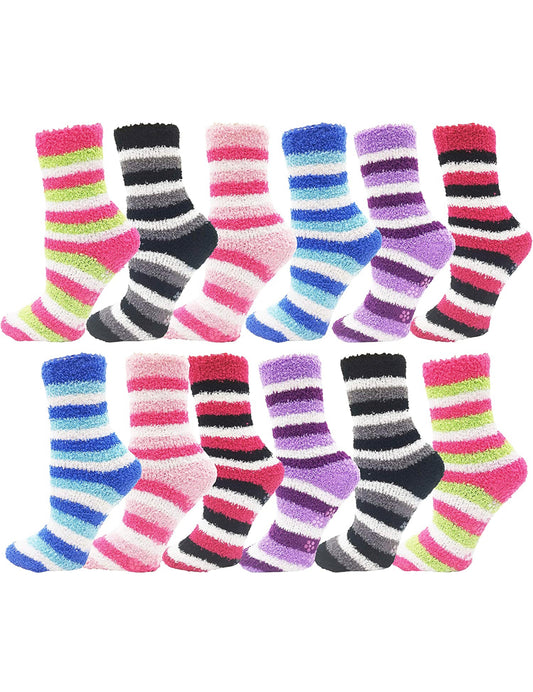 Fuzzy sock bundle 12 pairs