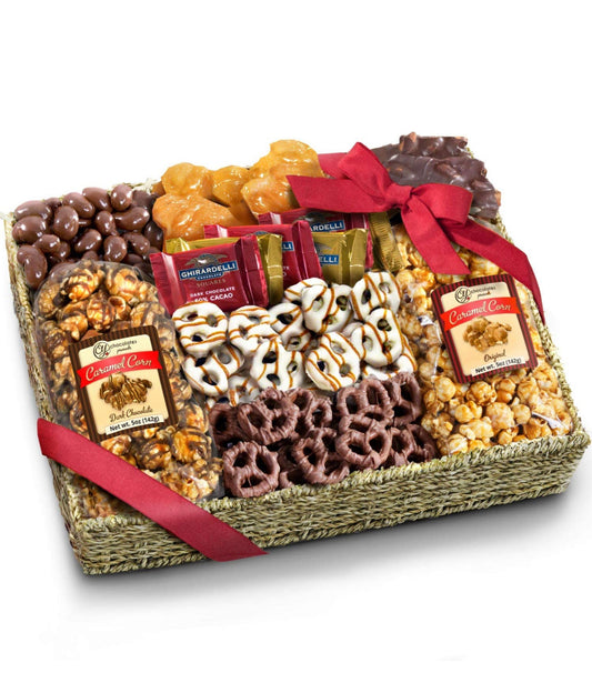 Chocolate & crunch gift basket